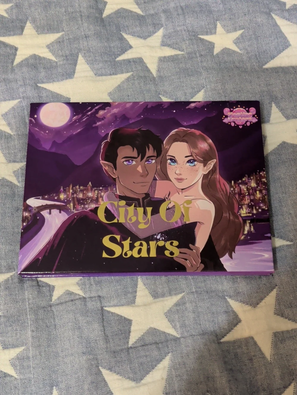 Floating Lantern City of Stars Eyeshadow Palette Anime Theme